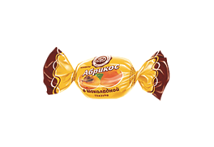 Конфета Абрикос в шоколаде