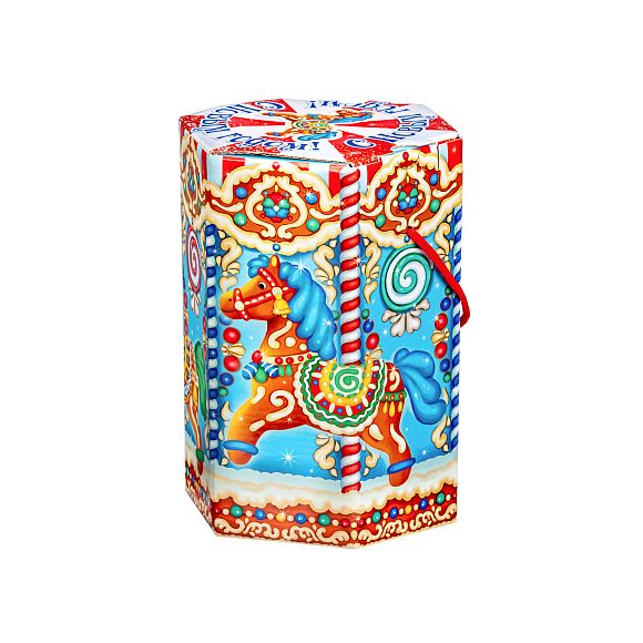 Сладкий новогодний подарок Пряничная карусель